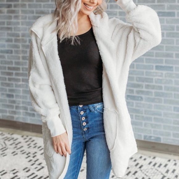 Brand new* Cozy open style lightweight hoodie! - Picture 2 of 6